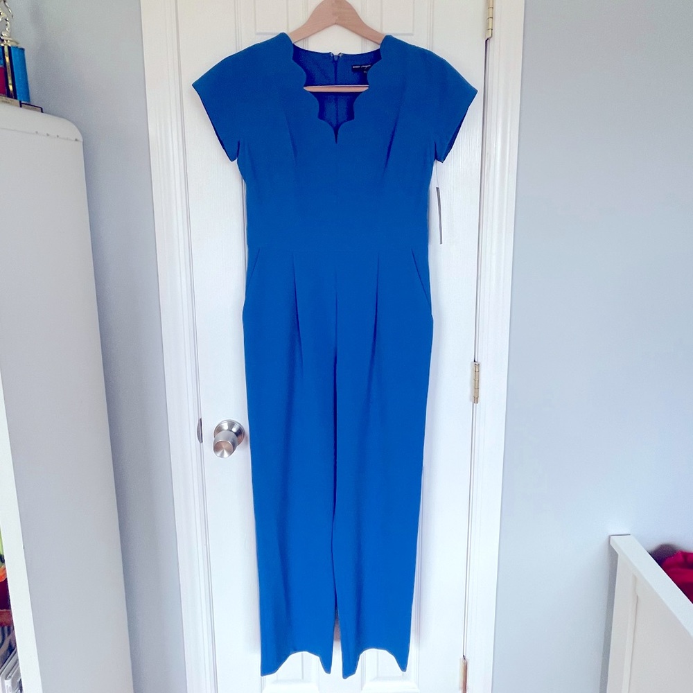 NWT Maggie London Cobalt Jumpsuit